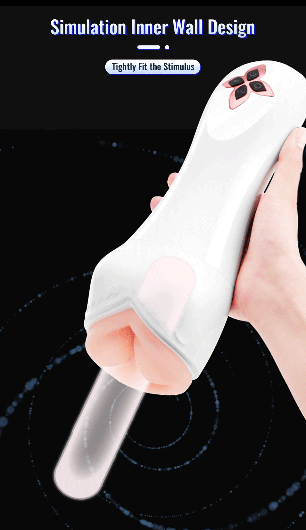7 Powerful Vibration 5 Sucking Modes Realistic Automatic Male Cup