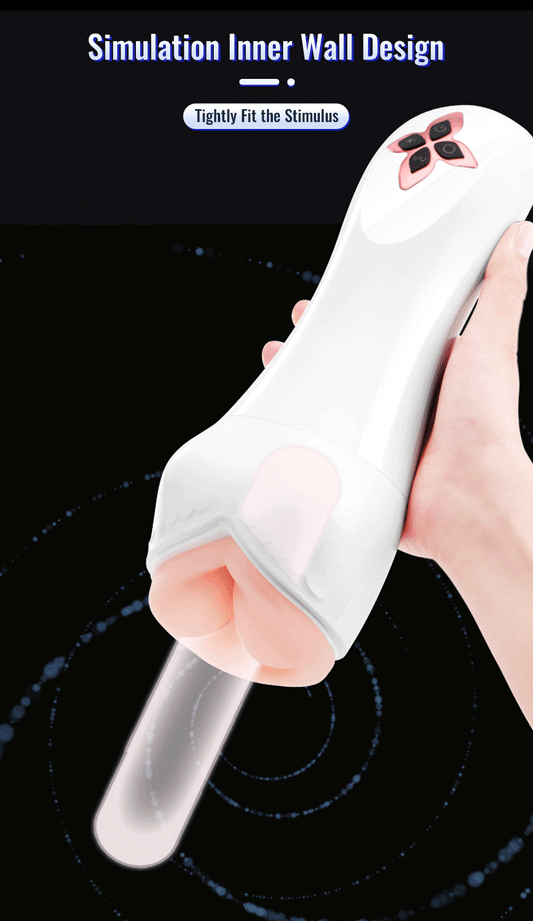 7 Powerful Vibration 5 Sucking Modes Realistic Automatic Male Cup